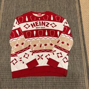 Vintage Looking  Unisex Heinz Unique Christmas Sweater